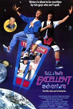 Las Alucinantes Aventuras De Bill Y Ted (1989) poster